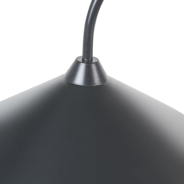 Stojací lampa SAVEGRE Kov Černá