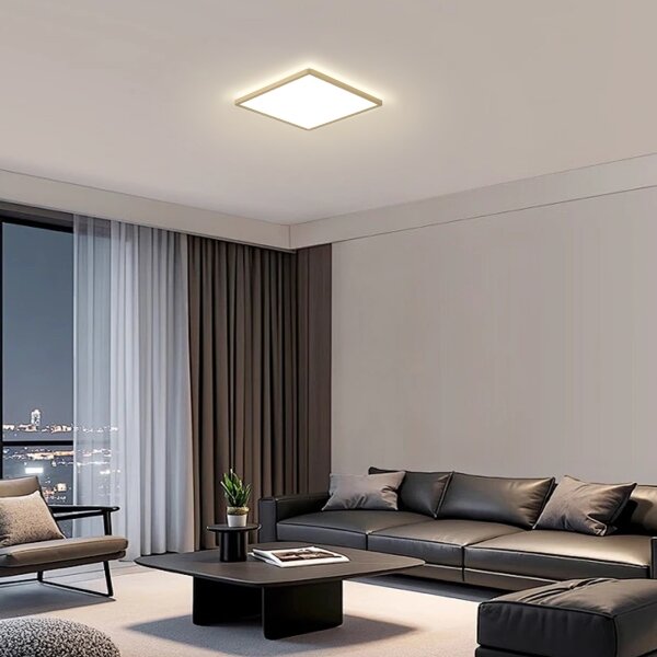 Brilagi - LED Koupelnové svítidlo ULTRA SLIM LED/18W/230V 30x30 cm zlatá IP54