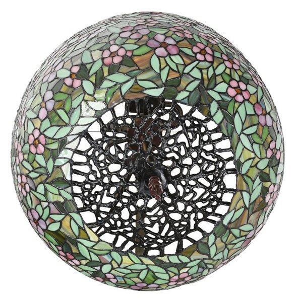 Barevná stolní lampa Tiffany Flower Garden - Ø 46*72cm - Clayre & Eef