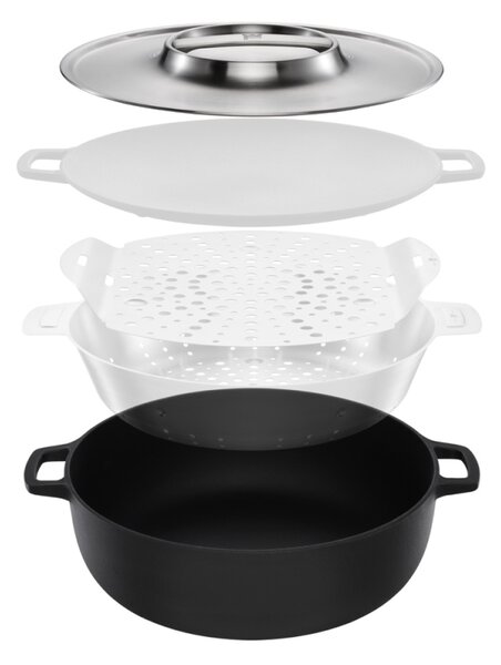 Fiskars Grilovací litinový hrnec Norden Chef