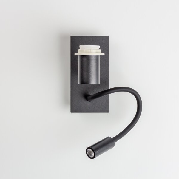 Brilagi - LED Flex. lampa BOBO 1xE27/25W/230V + LED/3W černá/bílá/růžová/víly