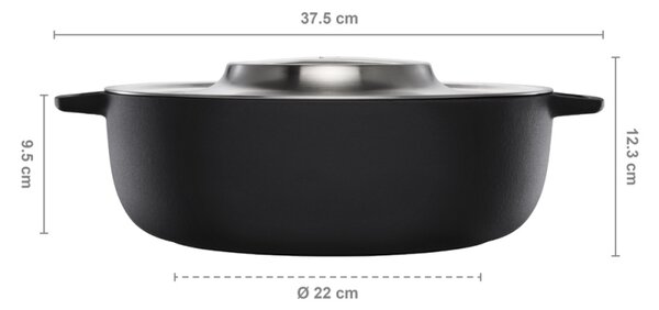Fiskars Grilovací litinový hrnec Norden Chef