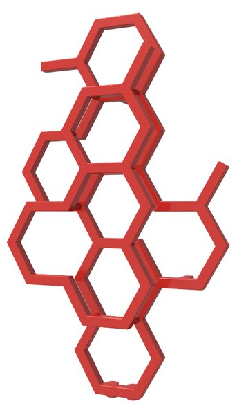 DK Terma Hex 821×486 vodní radiátor Soft 3028 ZX