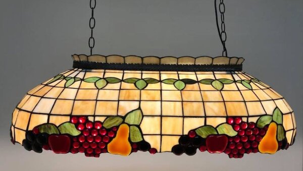 Závěsné svítidlo Tiffany Fruits - 94*41*115 cm 3x E27 / Max 60W - Clayre & Eef