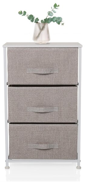 Hjh LIVING Komoda se 3 zásuvkami FOLDRESS M Příborník 73,0 x 45,0 x 30,0 cm