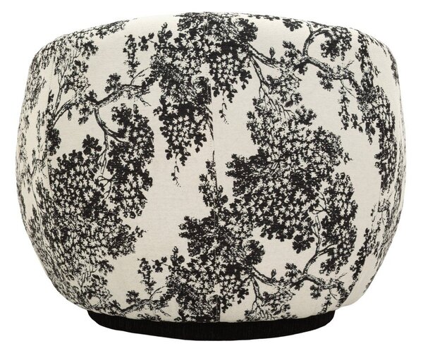 Černobílé křeslo Oriental Style – Mauro Ferretti