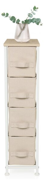 Hjh LIVING Komoda se 4 zásuvkami FOLDRESS S Příborník 76,0 x 20,0 x 48,0 cm