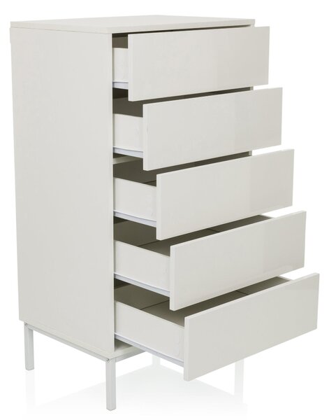 Hjh LIVING Komoda s 5 zásuvkami BJORDAL Příborník 100,0 x 55,0 x 40,0 cm