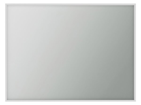 Zrcadlo Lavedo Simple Square White 70×60 / 80×60 – bílý hliníkový rám | Lavedo by Aplomo Rozměr: 70cm