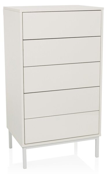 Hjh LIVING Komoda s 5 zásuvkami BJORDAL Příborník 100,0 x 55,0 x 40,0 cm