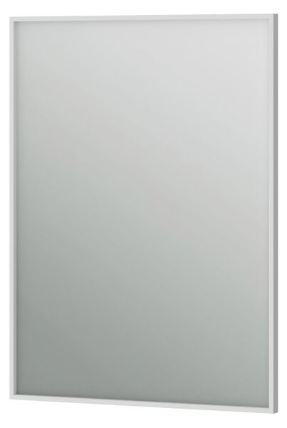 Zrcadlo Lavedo Simple Square White 70×60 / 80×60 – bílý hliníkový rám | Lavedo by Aplomo Rozměr: 70cm