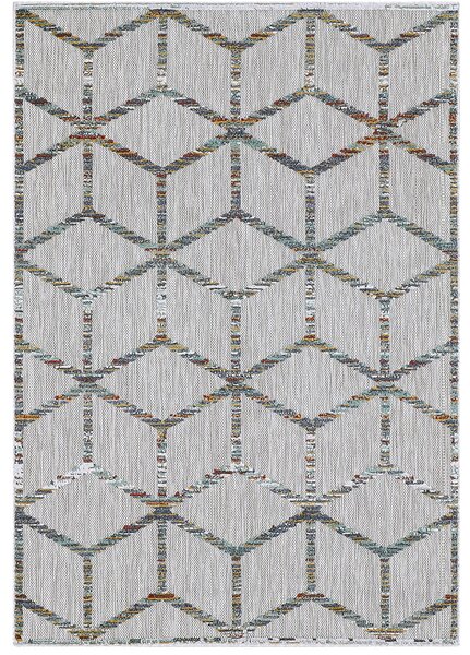 Breno Kusový koberec BAHAMA 5151 Multi, Šedá, Vícebarevné, 80 x 150 cm