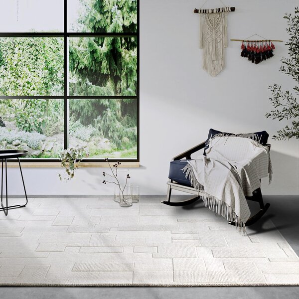 Krémový ručně tkaný vlněný koberec 190x280 cm Wilhelmine – Villeroy&Boch