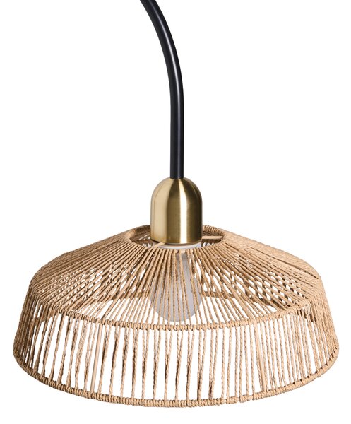 Nástěnná lampa NOSARA Přírodní Papírové lano
