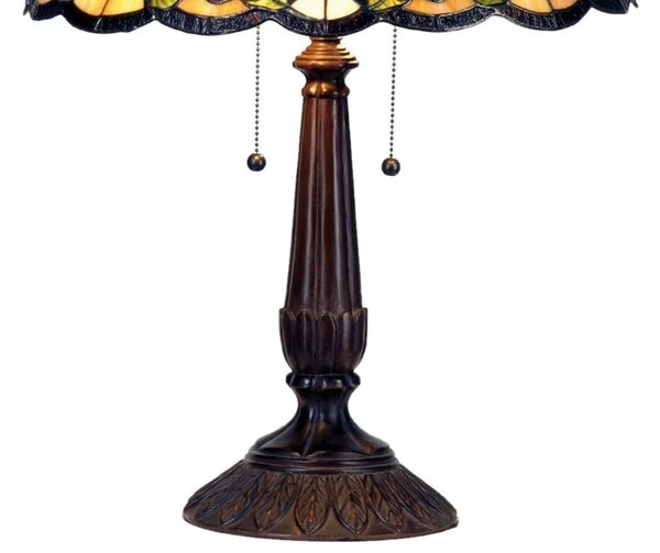 Stolní lampa Tiffany Roses - Ø 44*57 cm - Clayre & Eef
