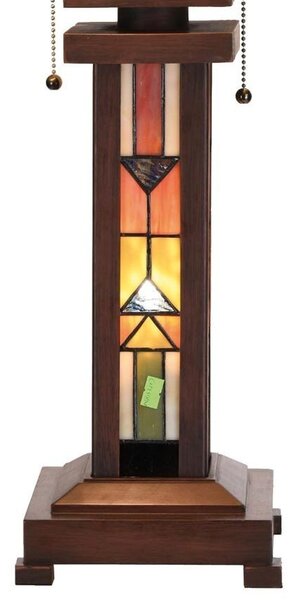 Stolní lampa Tiffany Egyptian - 42*60 cm