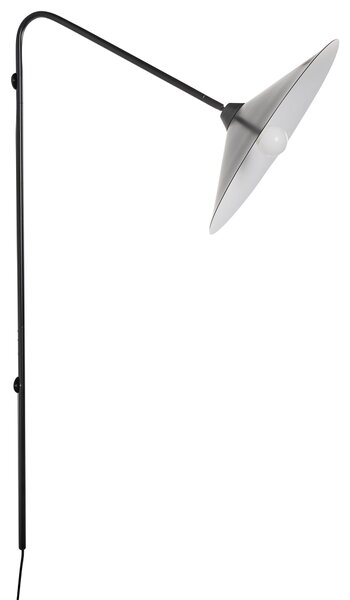 Nástěnná lampa NENTON Černá Kov