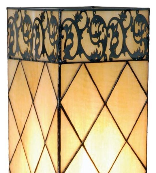 Stolní lampa Tiffany Filigree - 18*45 cm 1x E27 / max 40w - Clayre & Eef