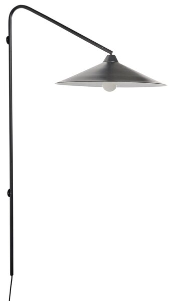 Nástěnná lampa NENTON Černá Kov