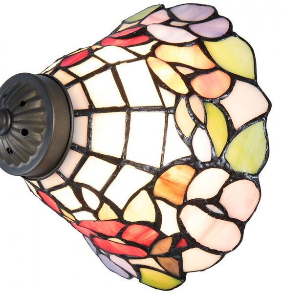 Stolní Tiffany lampa Blooming - Ø 20*48 cm - Clayre & Eef