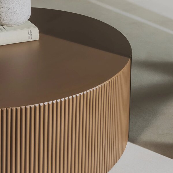 Hector Konferenční stolek Ermanno 90 cm mocha