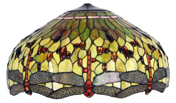 Stínidlo Tiffany Dragonfly green - Ø 51 cm - Clayre & Eef
