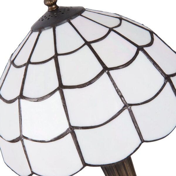 Stolní lampa Tiffany - Ø 25*43 cm / E27/max 1*40W - Clayre & Eef