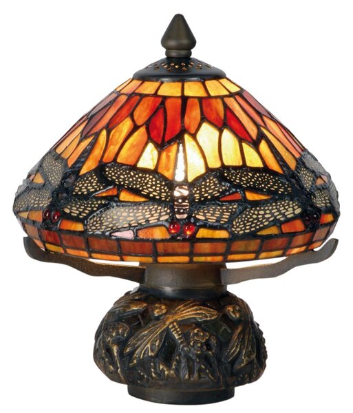 Stolní lampa Tiffany - Ø 22*21 cm 1x E14 / Max 40W - Clayre & Eef