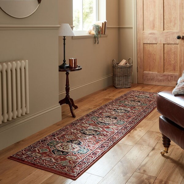Červený běhoun 60x230 cm Gillingham – Flair Rugs