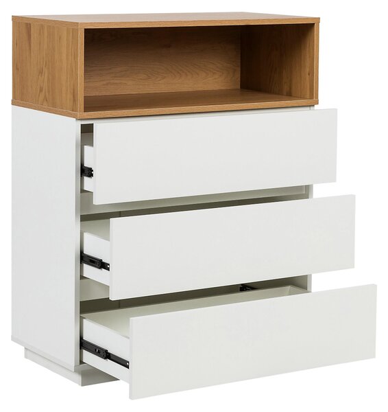 Hjh LIVING Komoda se 3 zásuvkami MELMO K Příborník 100,0 x 80,0 x 40,0 cm