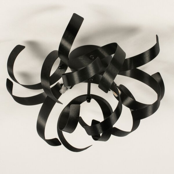 Stropní designové svítidlo do ložnice Artek Curl 30 Black (LMD)
