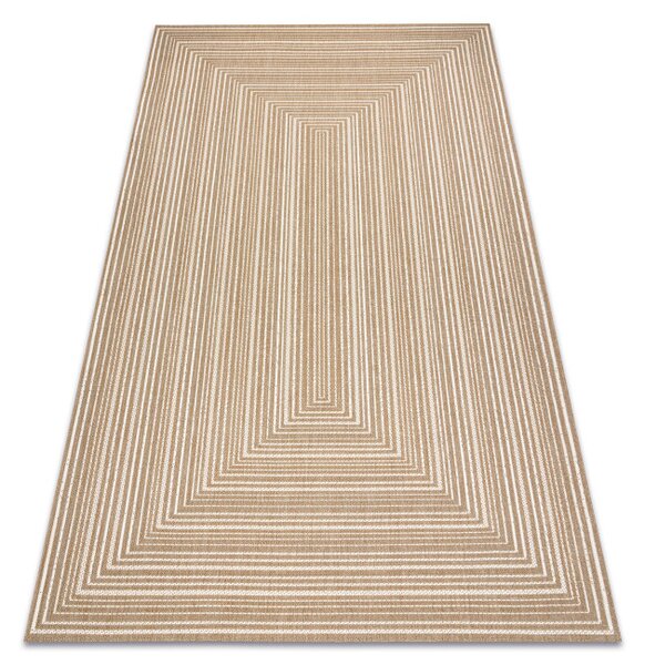 Koberec SIZAL FLAT 48962265 geometrický, béžový / naturální