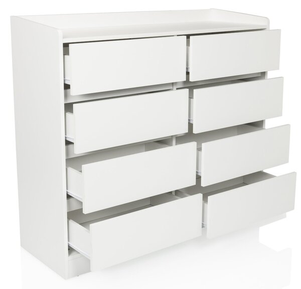 Hjh LIVING Komoda s 8 zásuvkami OSOYRO Příborník 98,5 x 110,0 x 38,0 cm