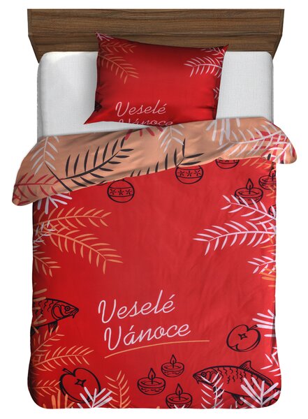 Povlečení mikrosatén EXCLUSIVE VÁNOCE