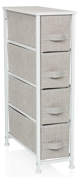 Hjh LIVING Komoda se 4 zásuvkami FOLDRESS S Příborník 76,0 x 20,0 x 48,0 cm