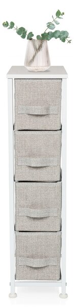 Hjh LIVING Komoda se 4 zásuvkami FOLDRESS S Příborník 76,0 x 20,0 x 48,0 cm
