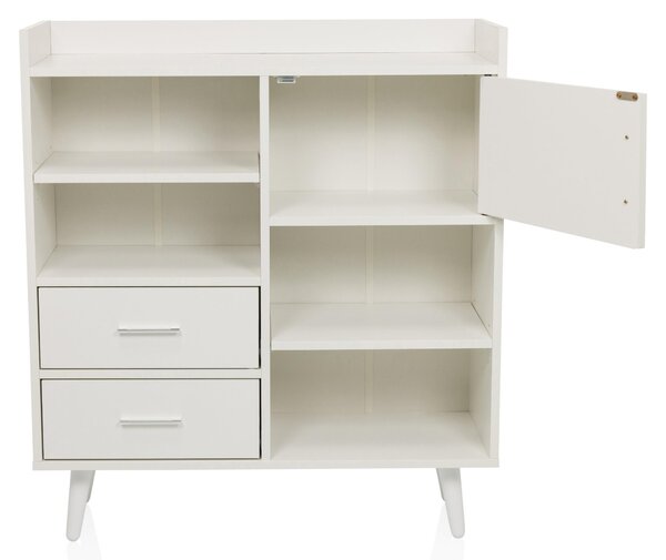 Hjh LIVING Komoda se 2 zásuvkami MYRDAL Příborník 90,0 x 80,0 x 30,0 cm