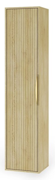 Hector Vysoká závěsná koupelnová skříňka Avila 38 cm dub Cremona Torro