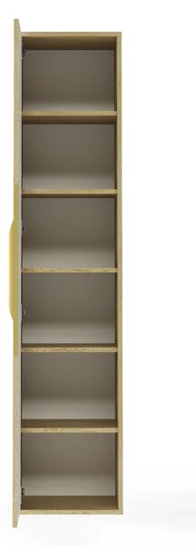 Hector Vysoká závěsná koupelnová skříňka Avila 38 cm dub Cremona Torro