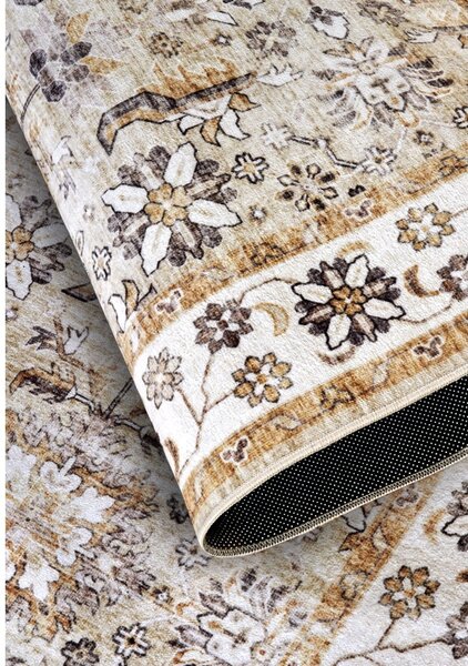 Béžový koberec 120x160 cm Saveh Cream Gold – Elle Decoration