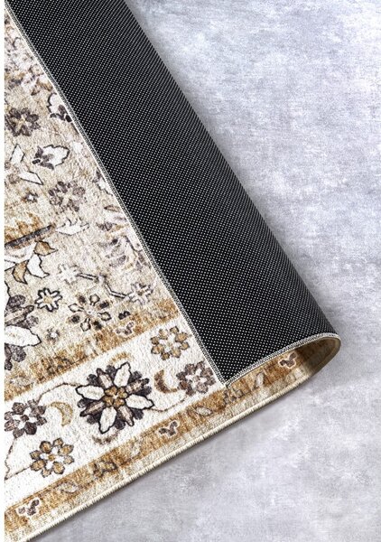 Béžový koberec 120x160 cm Saveh Cream Gold – Elle Decoration