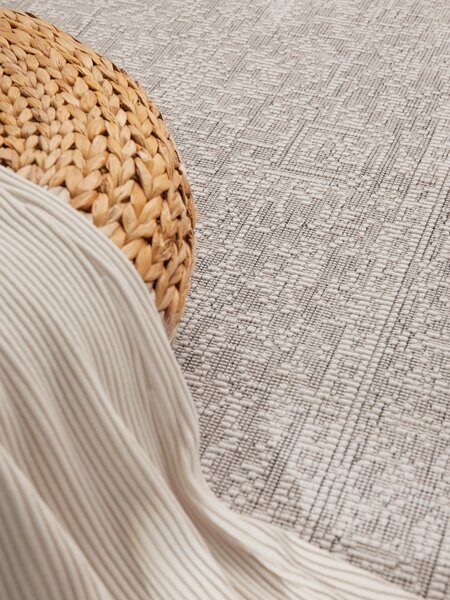 NORTHRUGS, Běhoun Duet Kona 106249 White/Gray - na ven i na doma, 80x250, šedá, chodba / předsíň