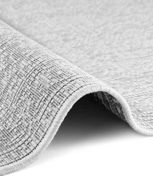 NORTHRUGS, Běhoun Duet Kona 106249 White/Gray - na ven i na doma, 80x250, šedá, chodba / předsíň