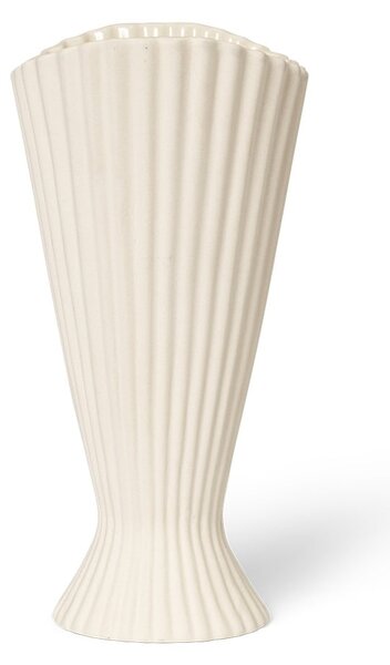 Designová váza Fountain Off White 23 cm