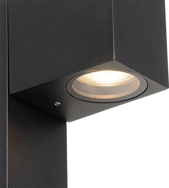 Průmyslová venkovní stojací lampa černá 35 cm IP44 - Baleno