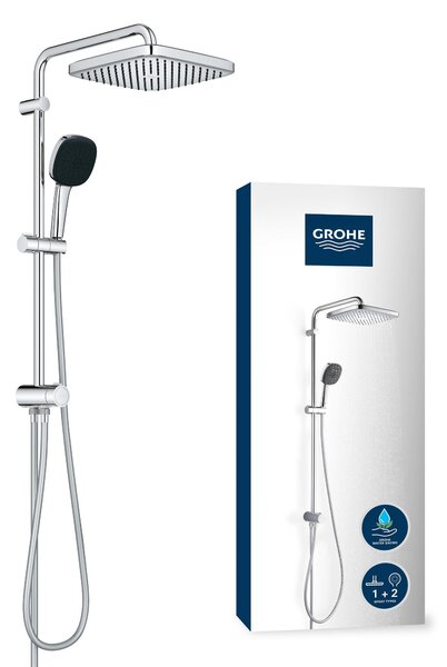 Grohe Vitalio Comfort sprchová sada na stěnu s dešťovou sprchou StarLight Chrome 26698001