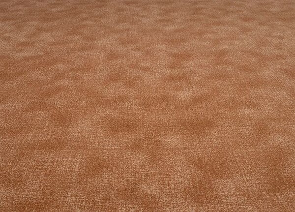 Breno Metrážový koberec VERIS 84 oranžový, šíře 400 cm, Oranžová