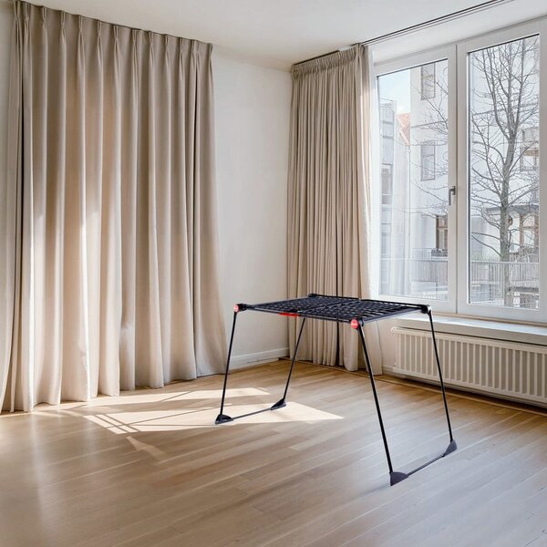 Černý sušák na prádlo Infinity Flex 30m – Vileda