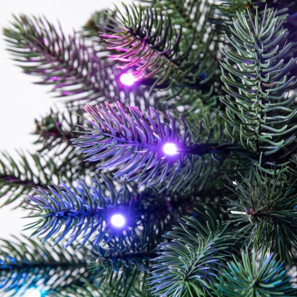Twinkly GD20P4425P00 - LED RGB Stmívatelný vánoční věnec 50xLED pr. 60 cm Wi-Fi