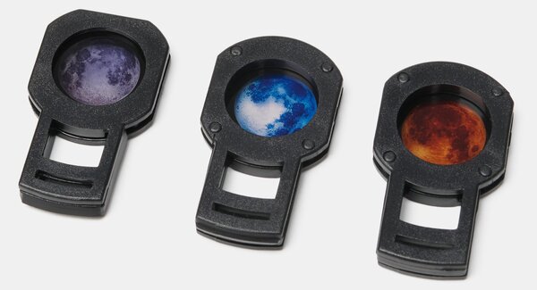 Sinsay - LED projektor s vyměnitelnými filtry s motivem planet - černá